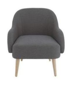 Habitat Momo Charcoal Armchair